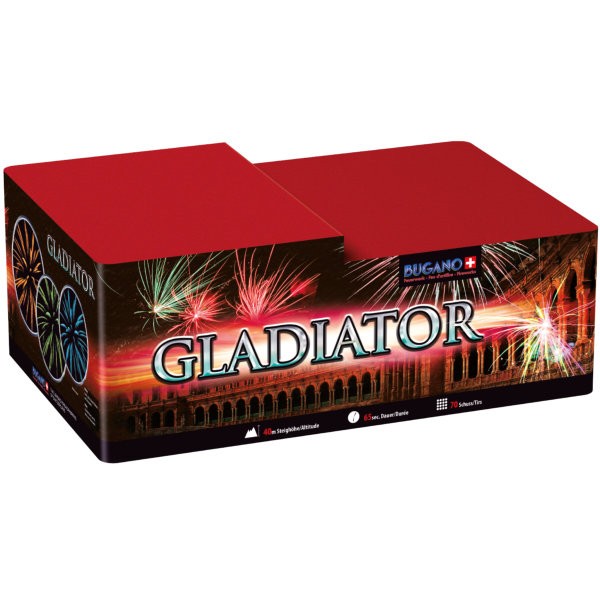 Gladiator Feuerwerksbatterie von Bugano 1268