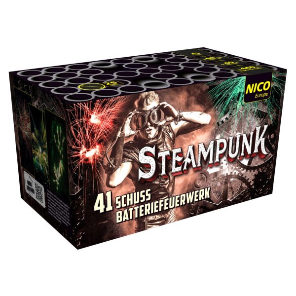 Steampunk Feuerwerksbatterie von Nico