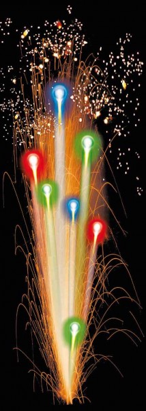 Star Shooter mit 200 Römischen Lichter Effektbild