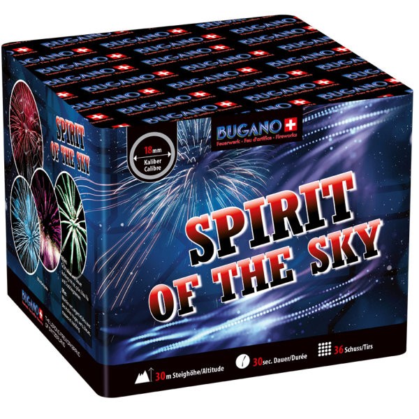 Spirit of the Sky Batteriefeuerwerk von Bugano