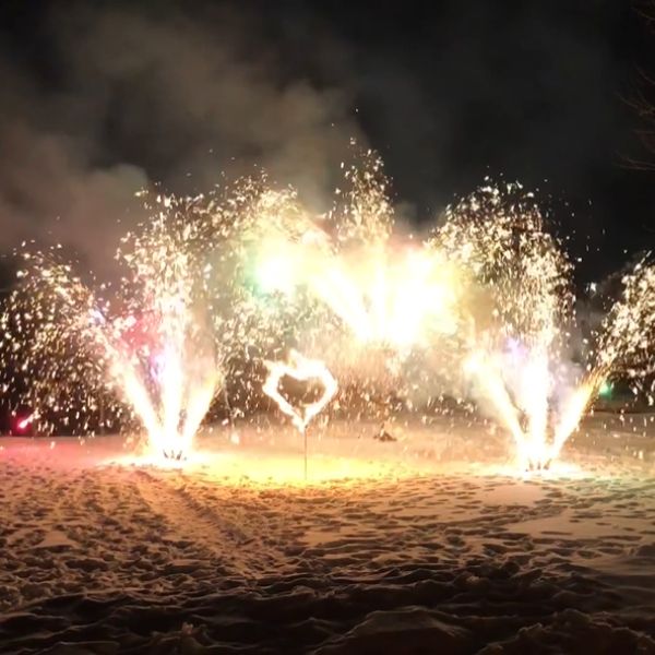 Vulcano fuoco d'artificio cheap