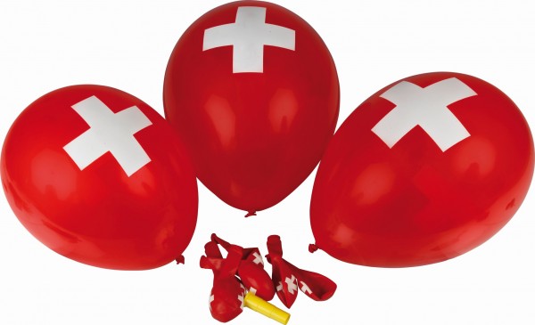 CH-Ballone 8 Stück