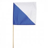 Kantonsfahne an Holzstab Zürich 30 x 30 cm Kantonsfahne an Holzstab Zürich 30 x 30 cm