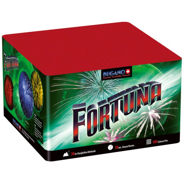 1586 Fortuna Batteriefeuerwerk von Bugano