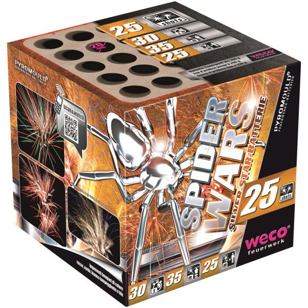 Spider Wars, 25 Schuss