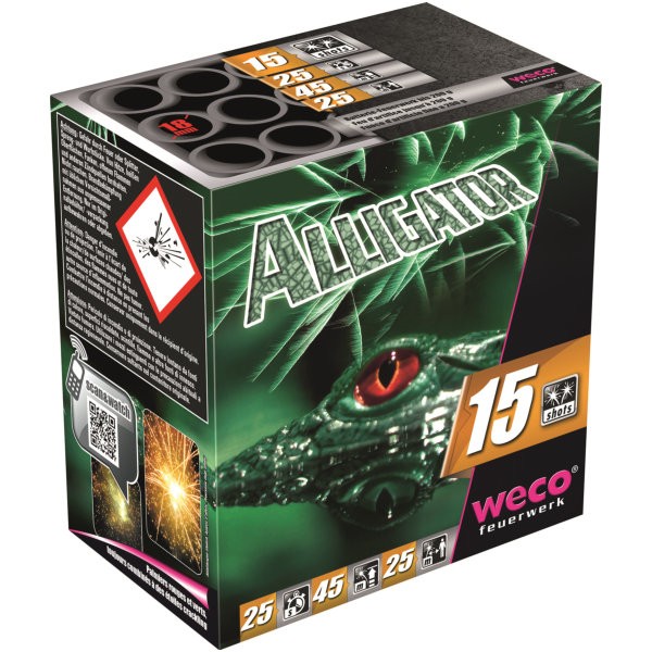 1568 Alligator Feuerwerkbatterie von Weco