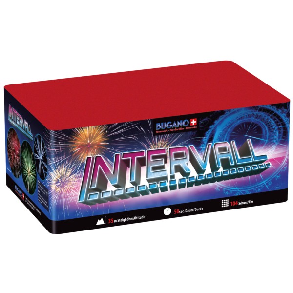Intervall Feuerwerk Batterie von Bugano