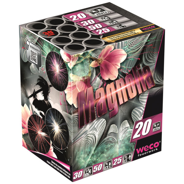 Magnolia, 20 Schuss Batterie