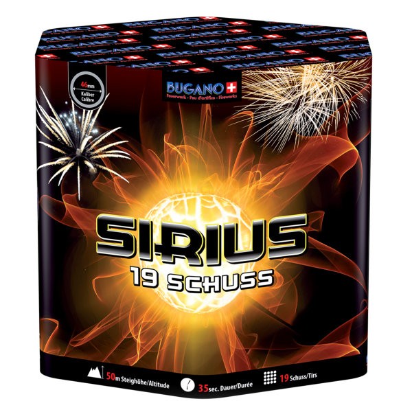 1252 Sirius Feuerwerksbatterie von Bugano