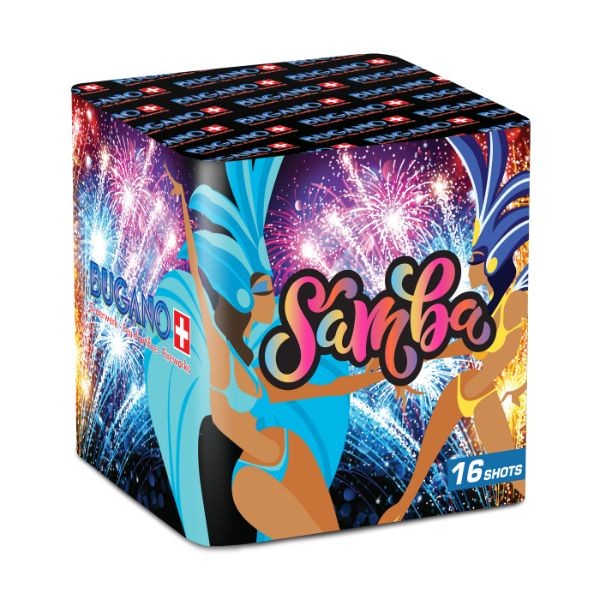 1526 Samba Feuerwerkbatterie von Bugano