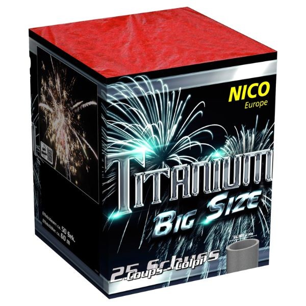 Titanium Big Size, 25 Schuss