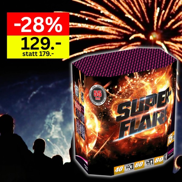 Superflare, 15 coups