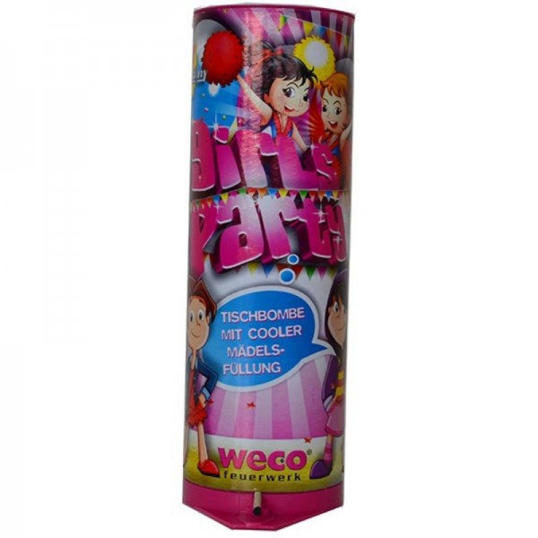 Tischbombe Girls Party 22cm