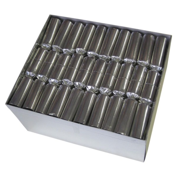 Knallbonbon Massenpackung, silber 50er-Karton