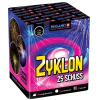 1250 Zyklon Feuerwerksbatterie von Bugano 1250 Zyklon Feuerwerksbatterie von Bugano