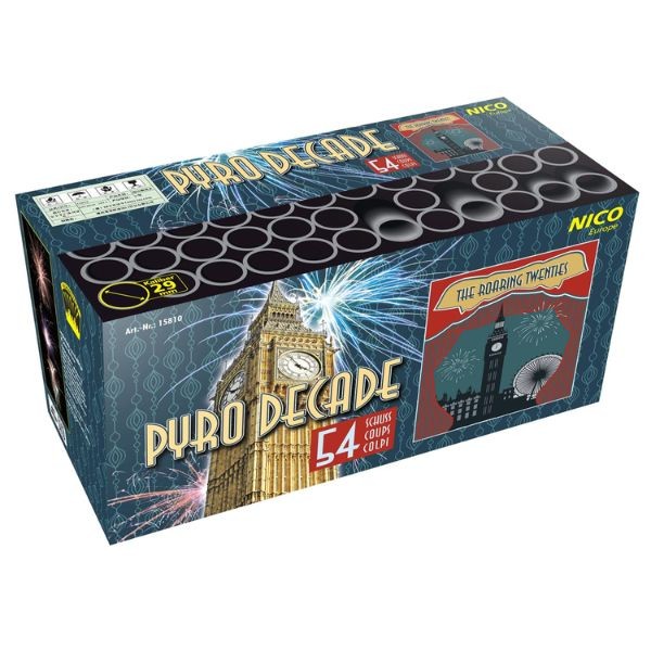 Pyro Decade, 54 Schuss