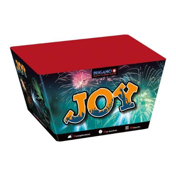 Joy Fächerbatterie, 100 Schuss