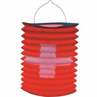 Zuglaterne mit Schweizer-Kreuz Zuglaterne mit Schweizer-Kreuz