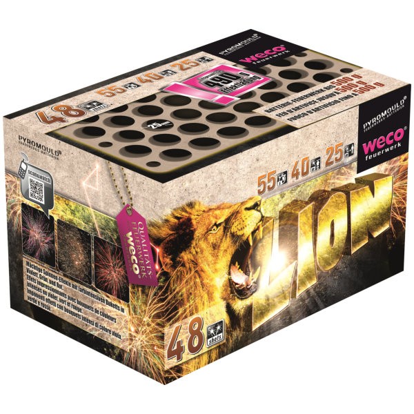 1867 Lion Feuerwerkbatterie von Weco