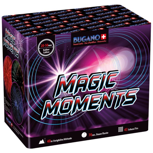 Magic Moments Feuerwerksbatterie von Bugano 1626