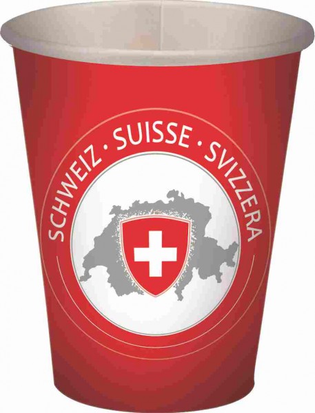 CH-Becher mit Wappen